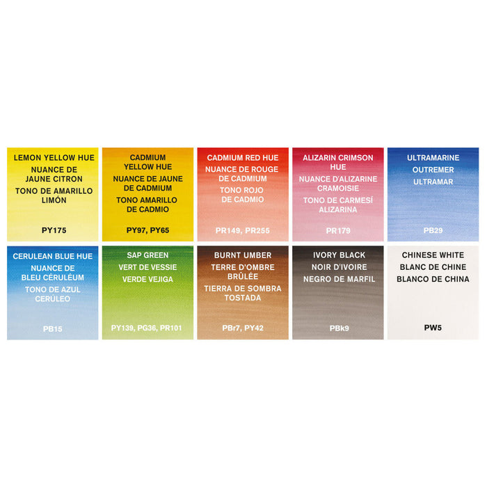 Winsor & Newton Cotman Watercolour Palette Set 10 - ArtStore Online