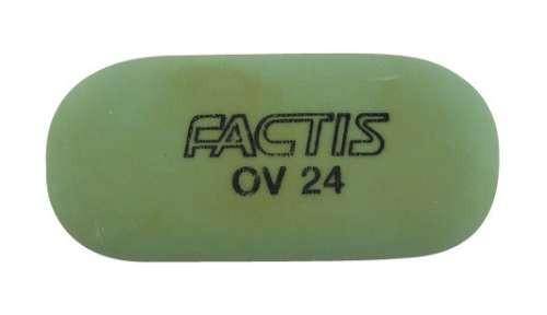 Factis Soft Oval Pencil Eraser OV24 - ArtStore Online