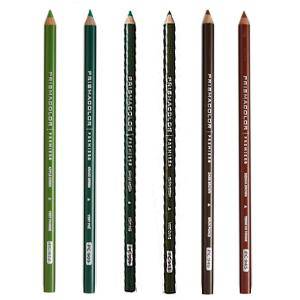 Prismacolor Coloured Pencils (Greens to Browns) - ArtStore Online