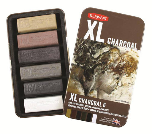 Derwent XL Charcoal Set 6 - ArtStore Online