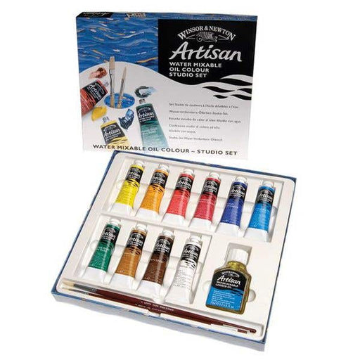 Winsor & Newton Artisan Water Mixable Oil Colour Studio Set - ArtStore Online
