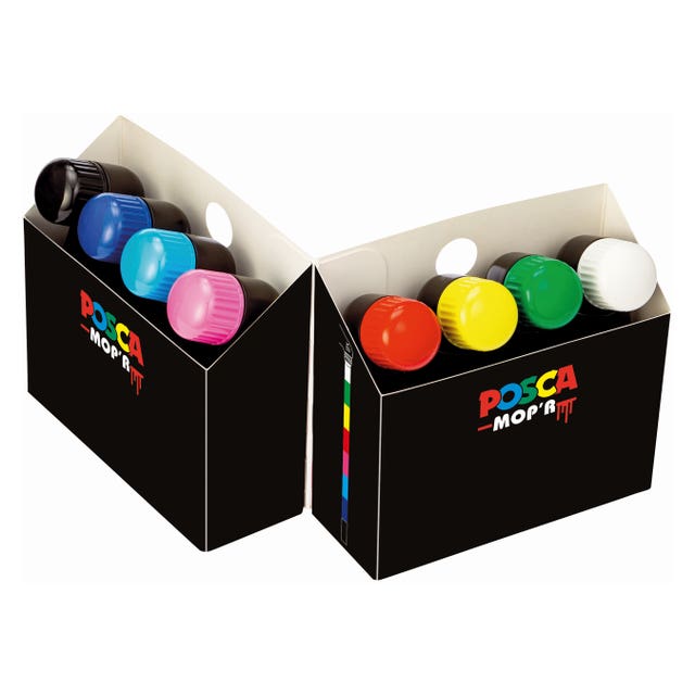 Posca MOP'R Markers (PCM-22) Set 8 - ArtStore Online