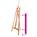 M12 Mabef A Frame Wooden Lyre Easel - Display easel - ArtStore Online