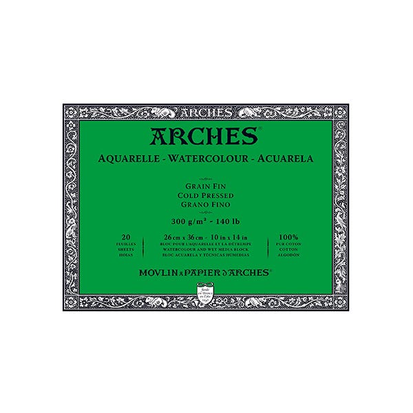 Arches Watercolour Blocks - ArtStore Online