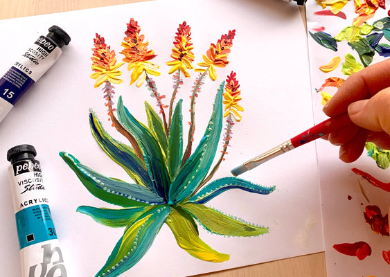 Acrylic Painting for Beginners: Step-by-Step Guide