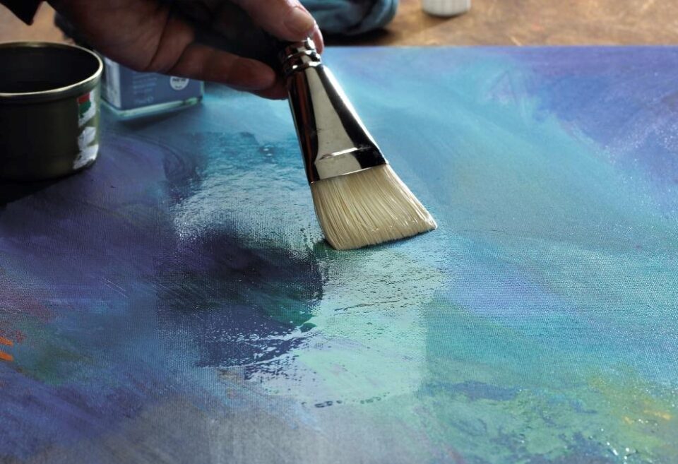 Varnishing Watercolours