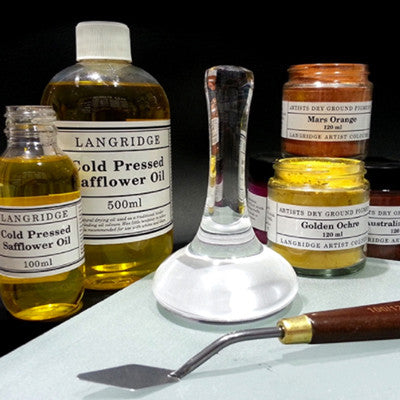 Hand Milling Oil Paint