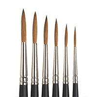 Sable Hair Paint Brushes