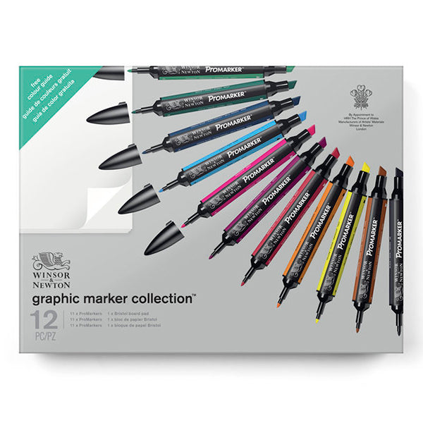 Winsor & Newton Graphic Marker Collection Set - ArtStore Online