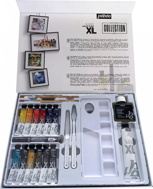 Pebeo Studio XL Huile Fine Oil Collection Box - ArtStore Online