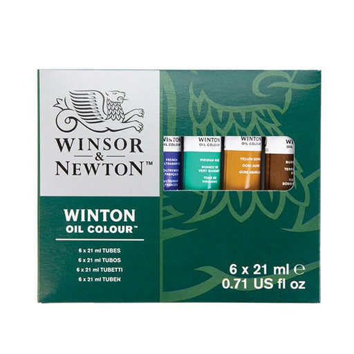 Winsor & Newton Winton 21ml Oil Set 6 - ArtStore Online