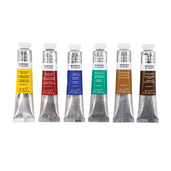 Winsor & Newton Winton 21ml Oil Set 6 - ArtStore Online