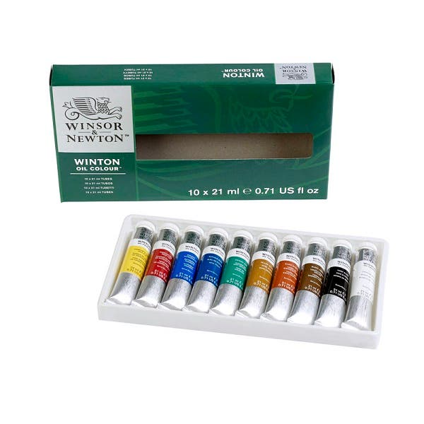 Winsor & Newton Winton 21ml Oil Set 10 - ArtStore Online