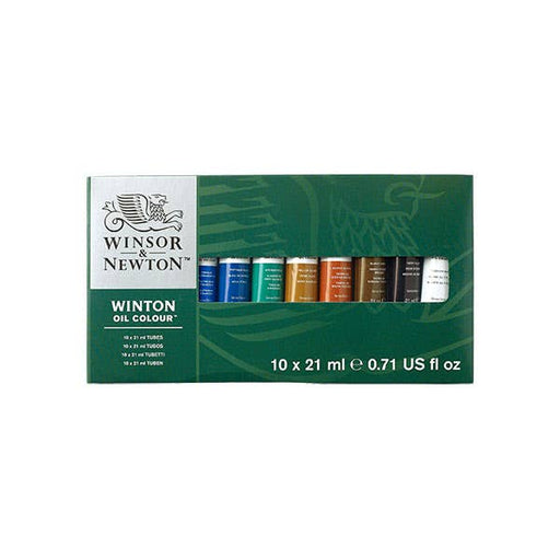 Winsor & Newton Winton 21ml Oil Set 10 - ArtStore Online