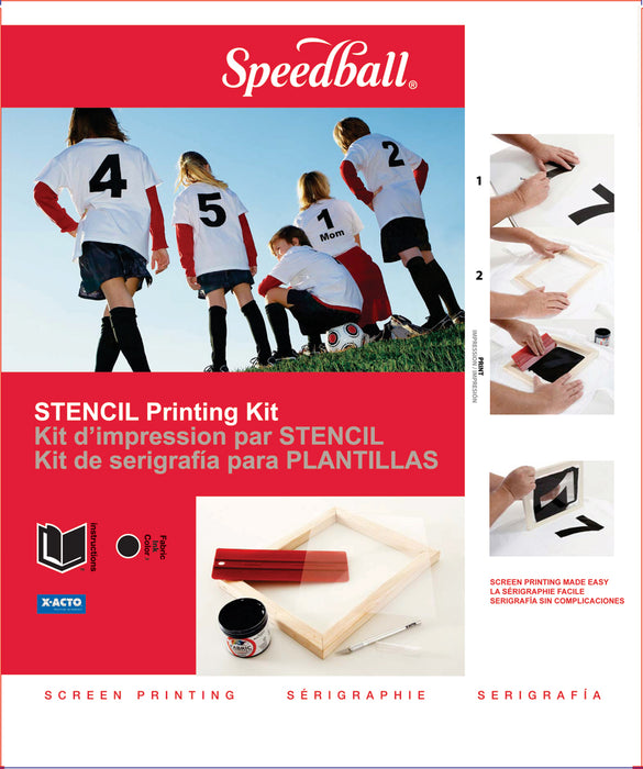 Speedball Stencil Printing Kit - ArtStore Online