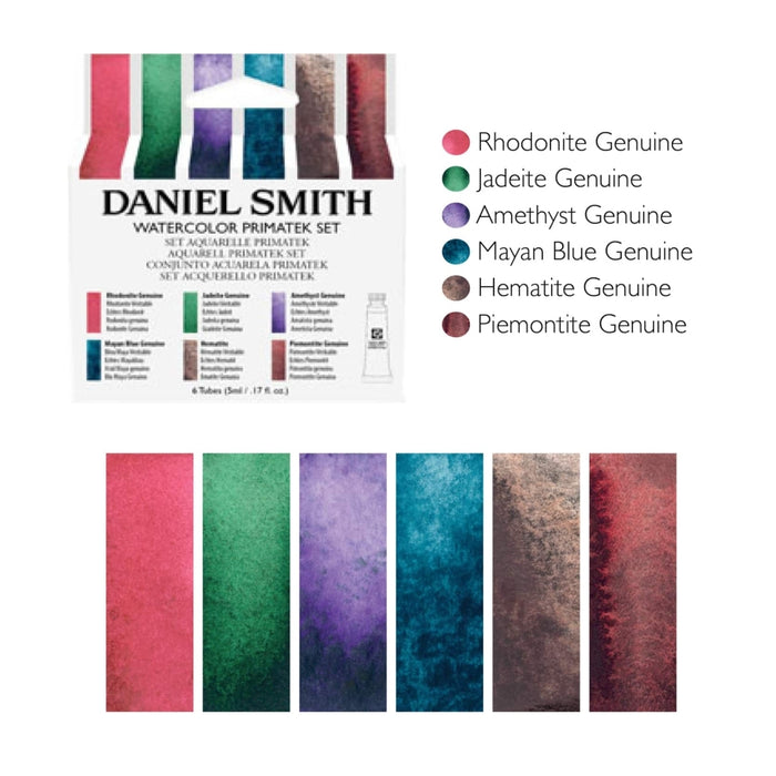 Daniel Smith Primatex Watercolour Set 6 x 5ml - ArtStore Online