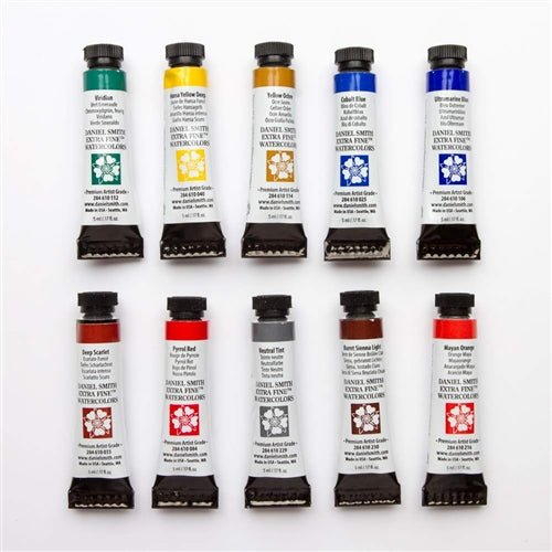 Alvaro Castagnet's Master Artist Set Daniel Smith Watercolor Paint Set - 10  Colours - WaterColourHoarder