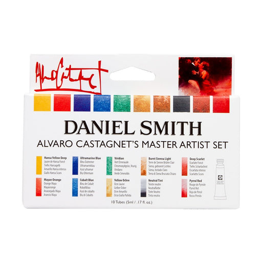 Daniel Smith Alvaro Castagnet's Master Watercolour Set 10 x 5ml - ArtStore Online