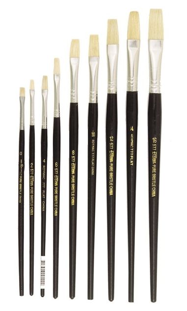 Art Basics 577 Eterna Flat Brush - ArtStore Online