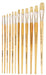 Art Basics 579 Eterna Brush Flat Brush Long Handle - Size 2 - ArtStore Online