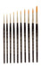 Art Basics 9721R Golden Taklon Round Brush - Size 0 - ArtStore Online