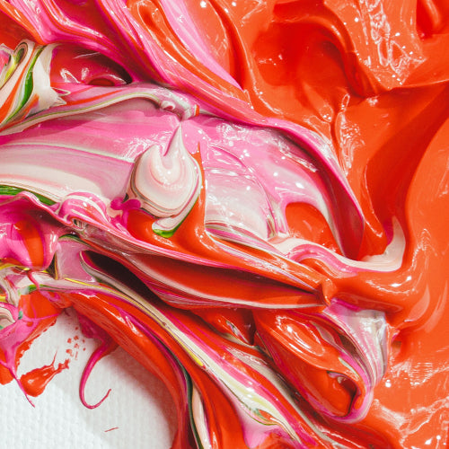 Acrylic Paint & Brush