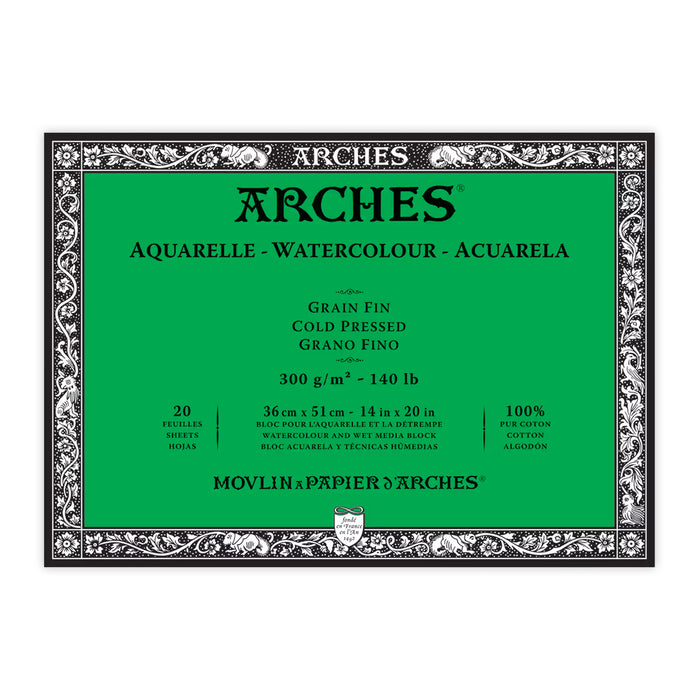 Arches Watercolour Blocks - ArtStore Online