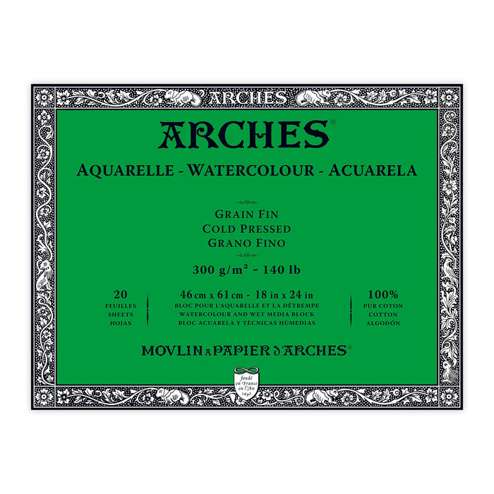 Arches Watercolour Blocks - ArtStore Online