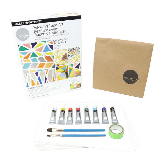 Daler Rowney Simply Masking Tape Art Creative Set - ArtStore Online