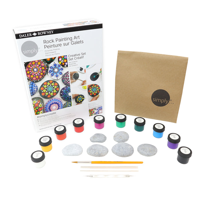 Daler Rowney Simply Rock Painting Art Creative Set - ArtStore Online