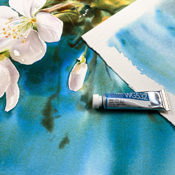 Holbein Granulating Watercolour Flower Set of 6 - ArtStore Online