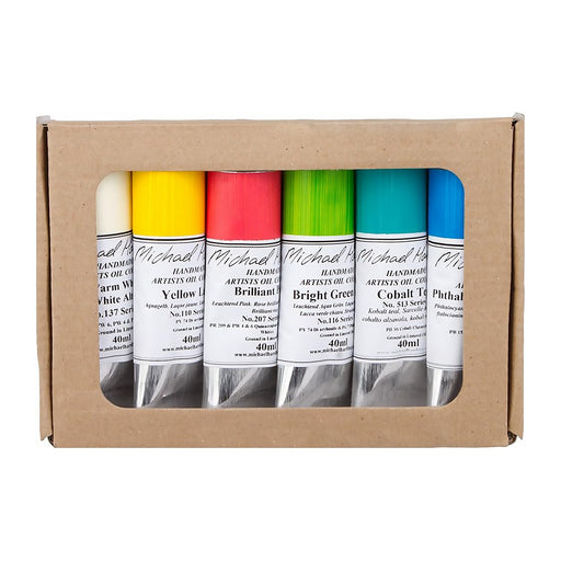Michael Harding Handmade Artists' Oil Colours Tropical Set - ArtStore Online