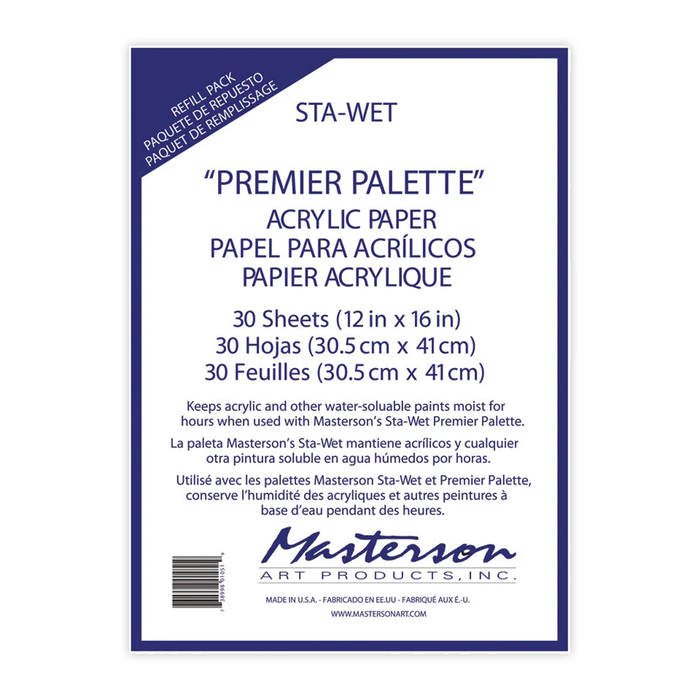 Masterson Sta-Wet Premier Palette - ArtStore Online