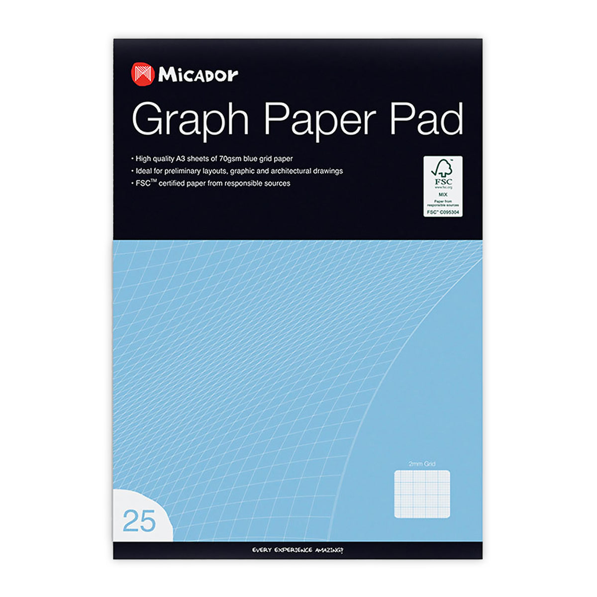 Micador Graph Paper Pad A3 | ArtStore Online