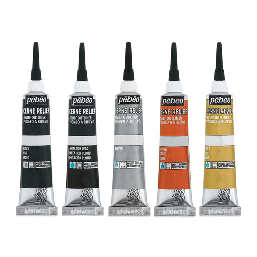 Pebeo Vitrail Cerne Relief Outliner 20ml - ArtStore Online
