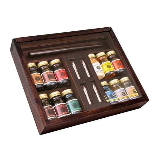 Sennelier Encre Ink Calligraphy Wooden Box Set - ArtStore Online