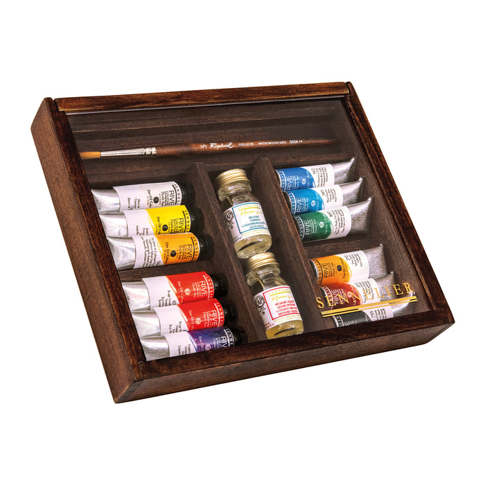Sennelier Rive Gauche Oil Paint Wooden Box Set - ArtStore Online