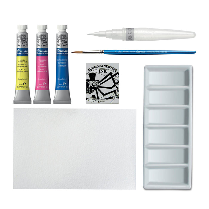 Winsor & Newton Cotman Watercolour Postcard Gift Collection Set - ArtStore Online