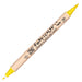 ZIG Fabricolour Twin Tip Marker - Yellow - ArtStore Online