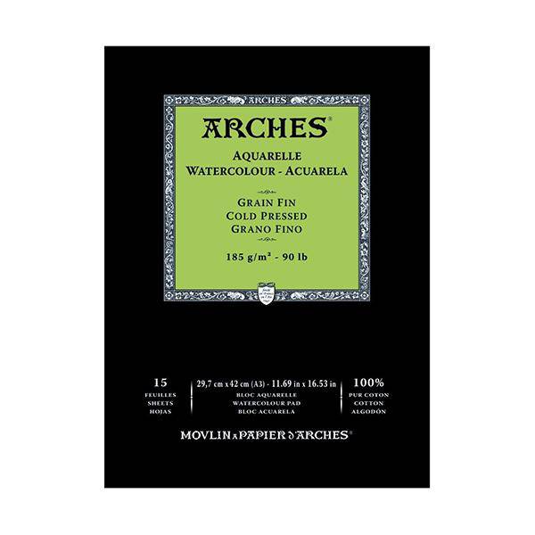 Arches Watercolour Pads 185gsm - ArtStore Online