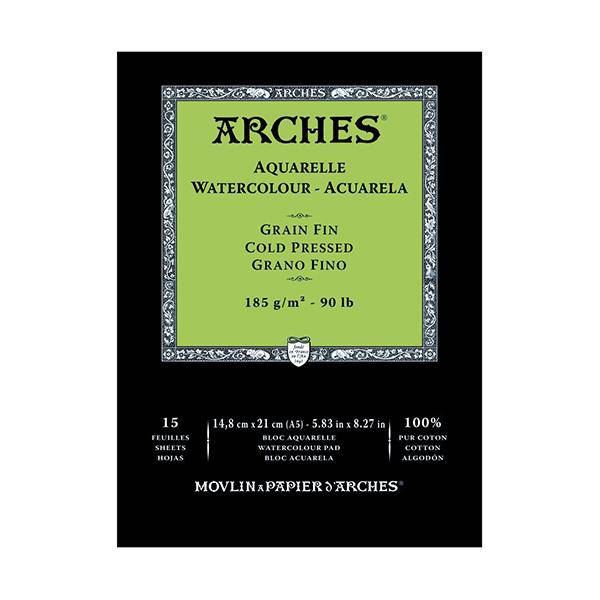 Arches Watercolour Pads 185gsm - ArtStore Online