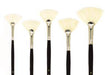 808 Art Basics Bristle Fan Brush Long Handle - ArtStore Online