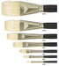 101F Art Basics Bristle Flat Brush Long Handle - ArtStore Online