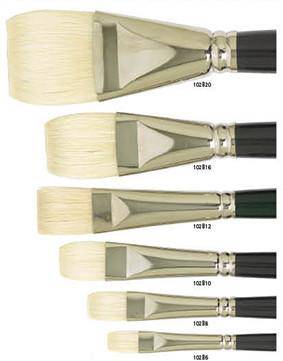 102B Art Basics Bristle Bright Long Handle - ArtStore Online