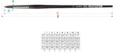 Da Vinci Grigio Synthetic Round 7795 Brush - ArtStore Online