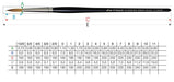 Da Vinci Maestro Kolinsky Series 10 Round Brush - ArtStore Online