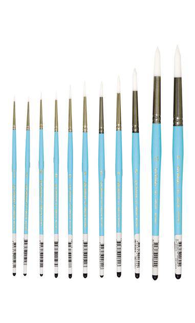 Art Basics Series 121 Taklon Round Brush - ArtStore Online