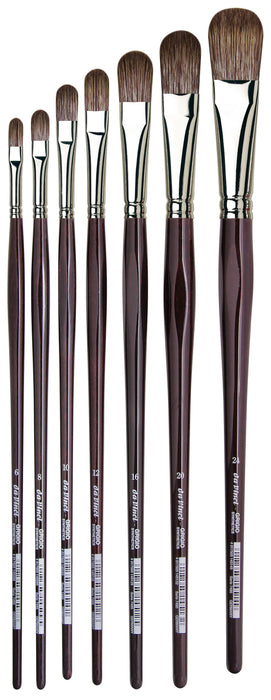 Da Vinci Grigio Synthetic Filbert 7495 Brush - ArtStore Online