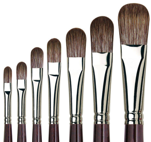 Da Vinci Grigio Synthetic Filbert 7495 Brush - ArtStore Online