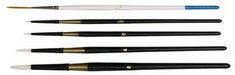 Art Basics White Taklon Brush Series 108 Set 5 - ArtStore Online